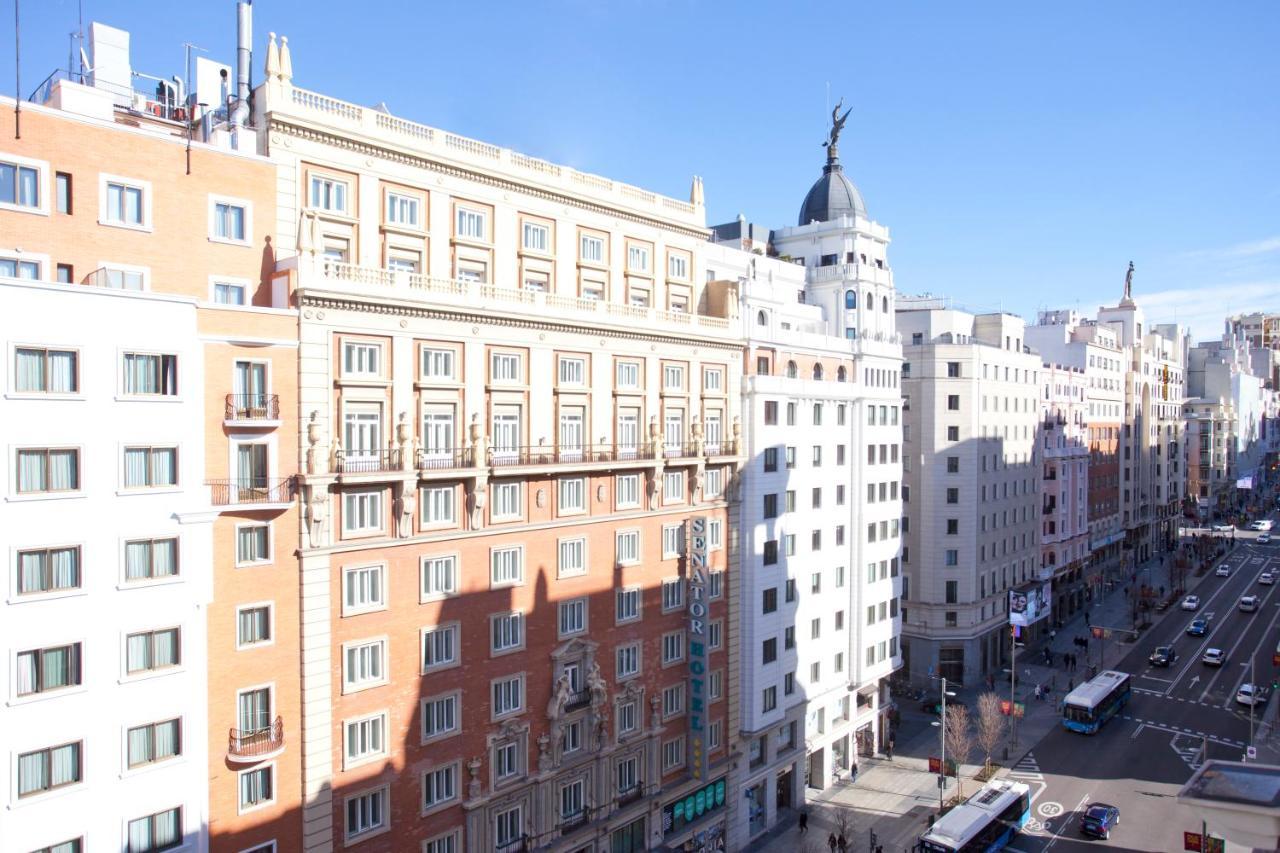 Espahotel Gran Via Madrid Bagian luar foto